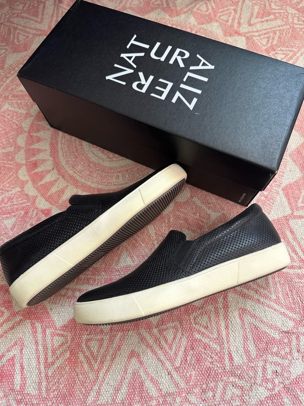 Naturalizer Black Slip-On Sneaker - Picture 3 of 5